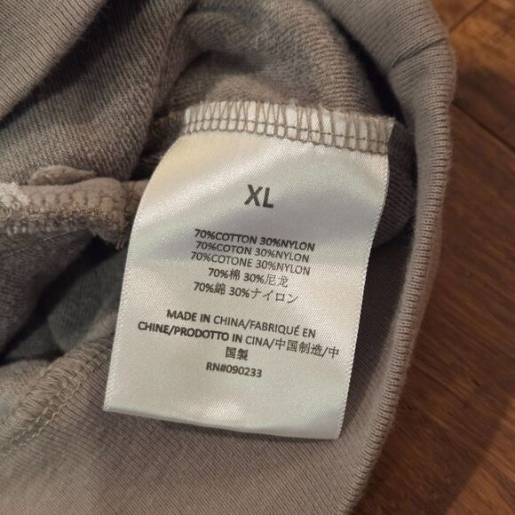 Fear of God Essentials Women's XL Velour Half Zip Mockneck Oversized Baggy 90s - Picture 6 of 9